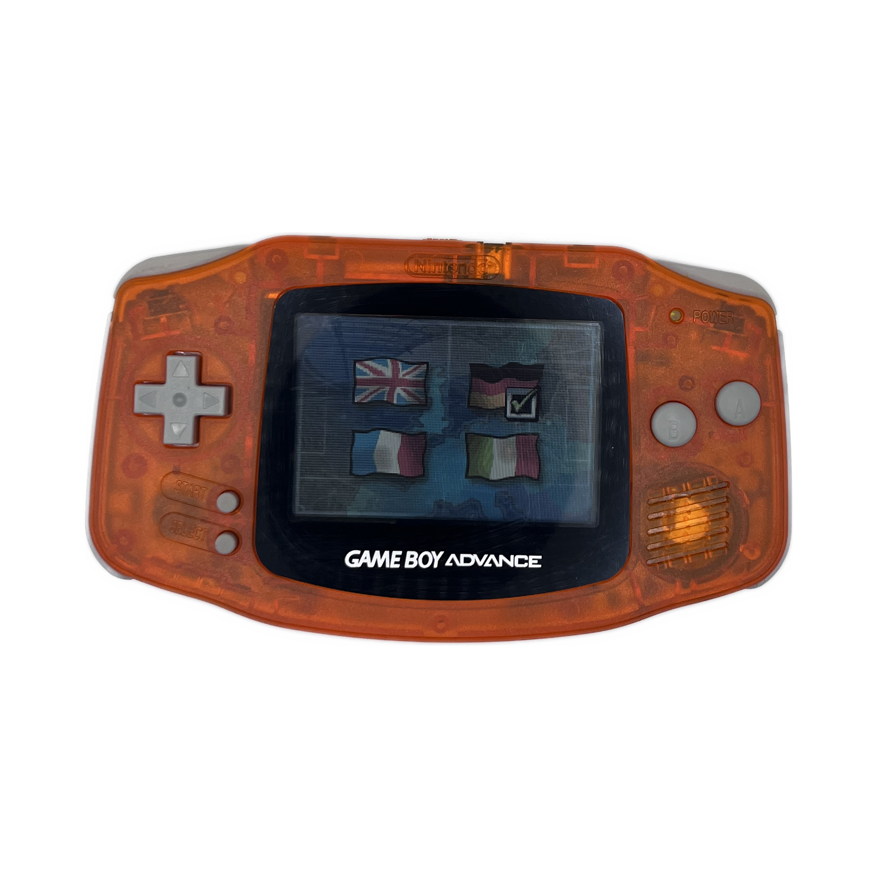 Nintendo Game Boy Advance Clear Orange Secondary image