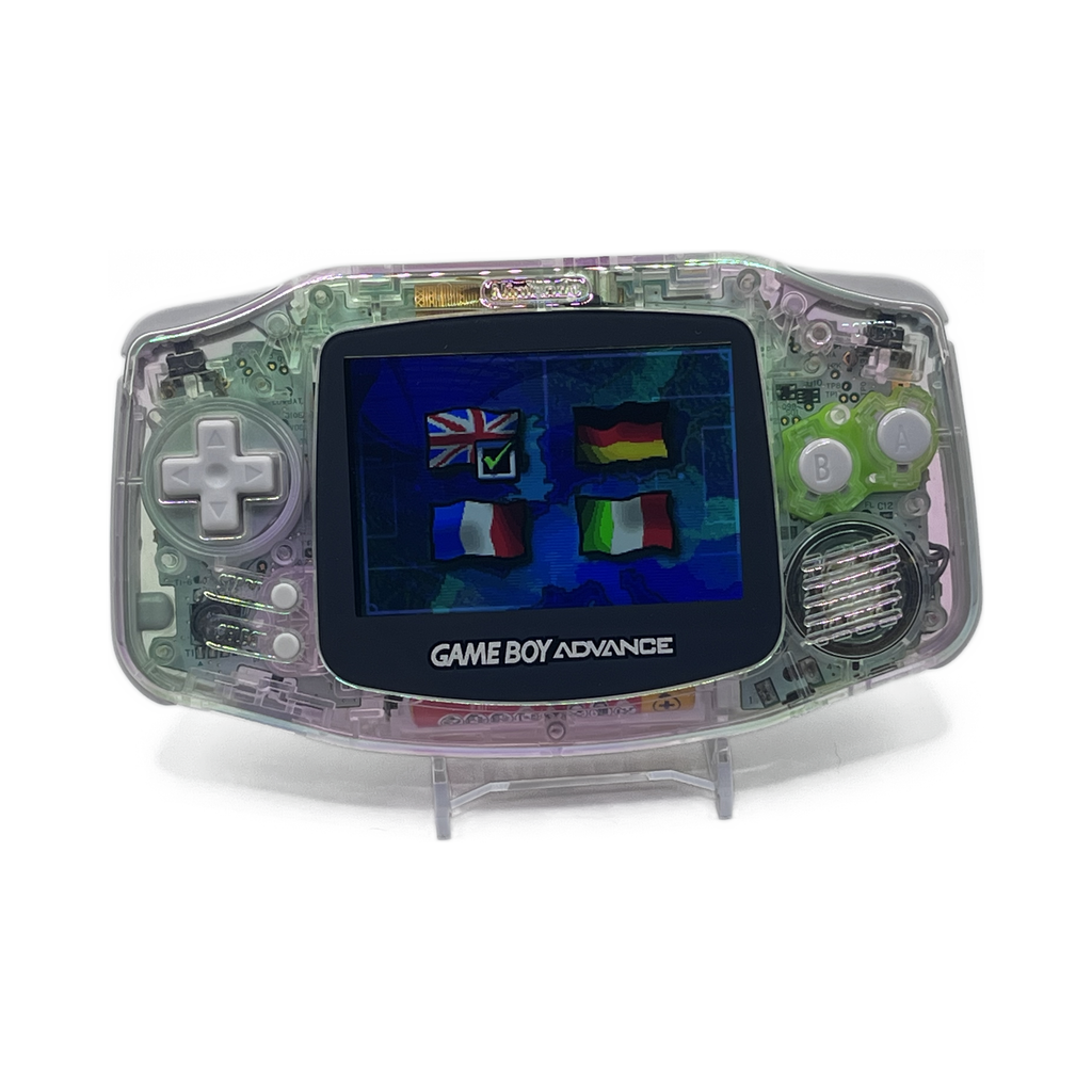 Nintendo Game Boy Advance Clear — side view