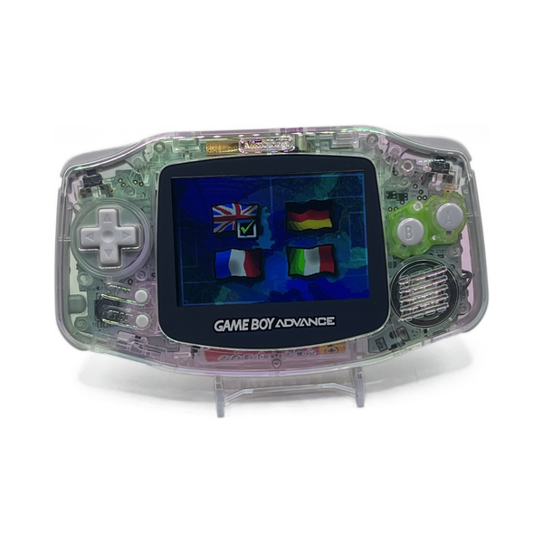 Nintendo Game Boy Advance Clear — side view