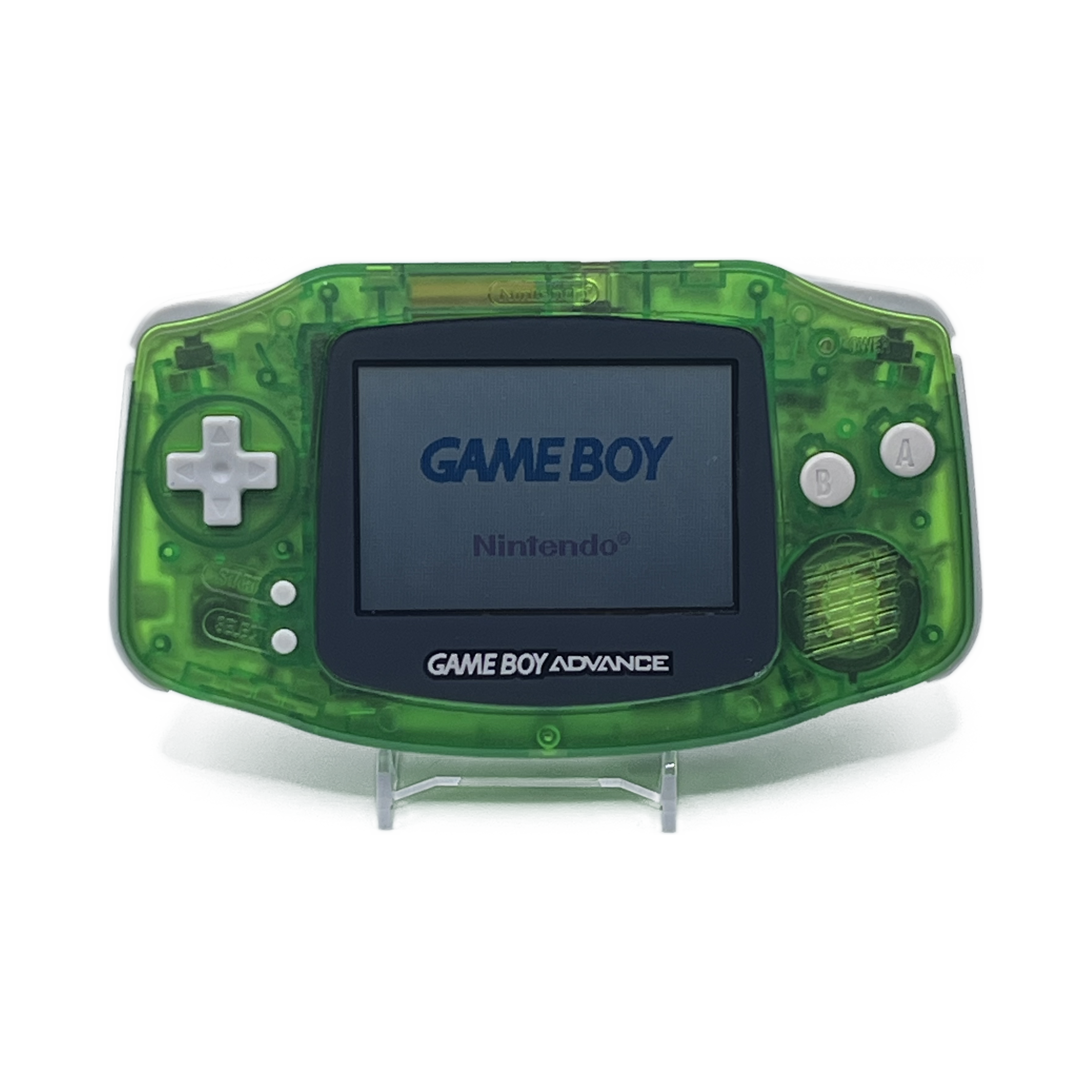 Nintendo Game Boy Advance Clear Green — top view Main image