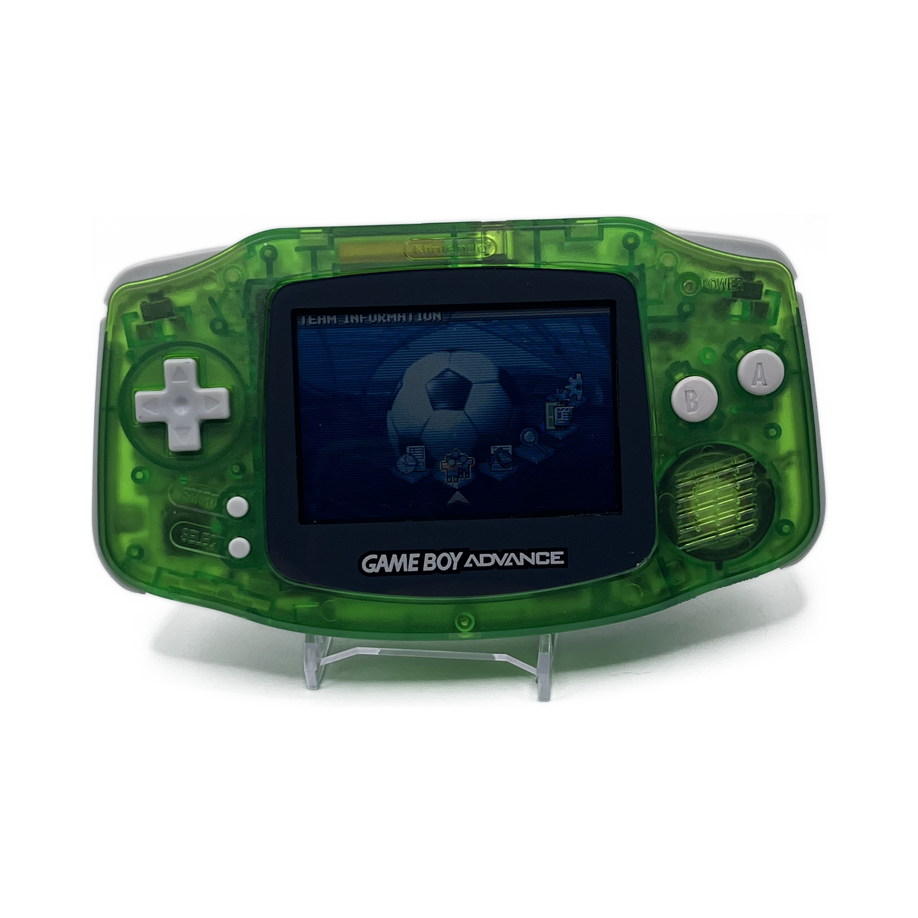 Nintendo Game Boy Advance Clear Green Secondary image