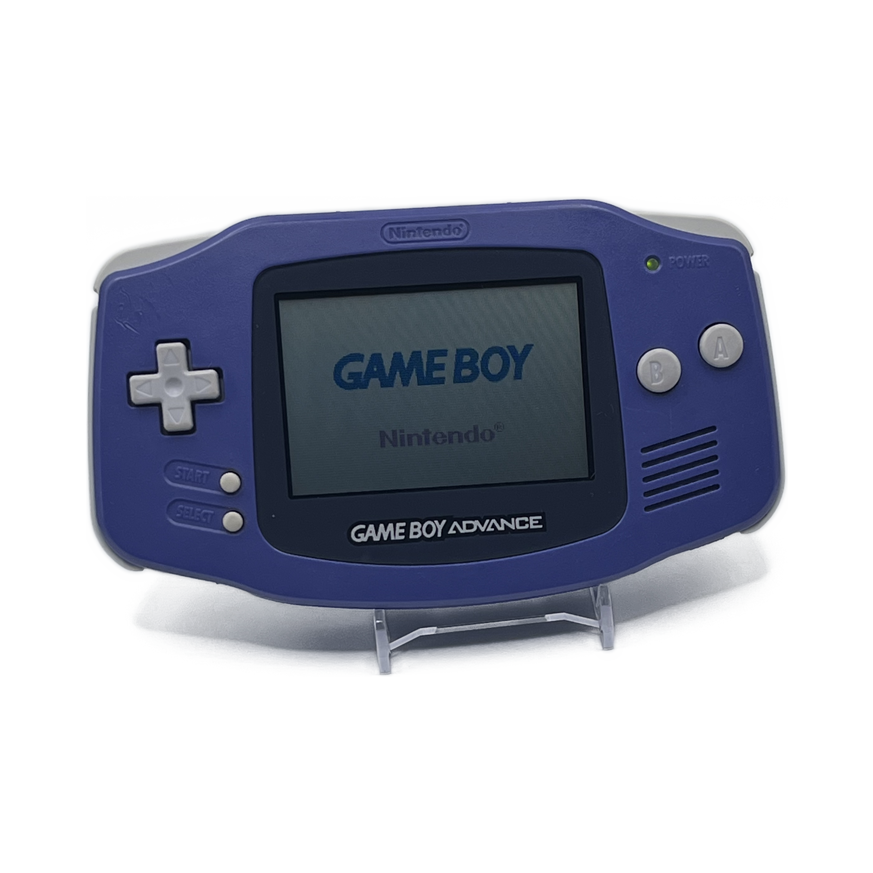 Nintendo Game Boy Advance Indigo - bottom view Main image