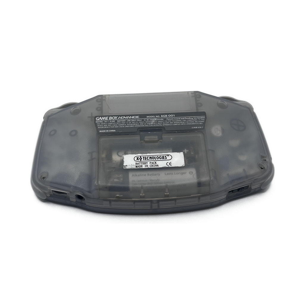 Nintendo Game Boy Advance Glacier — top view