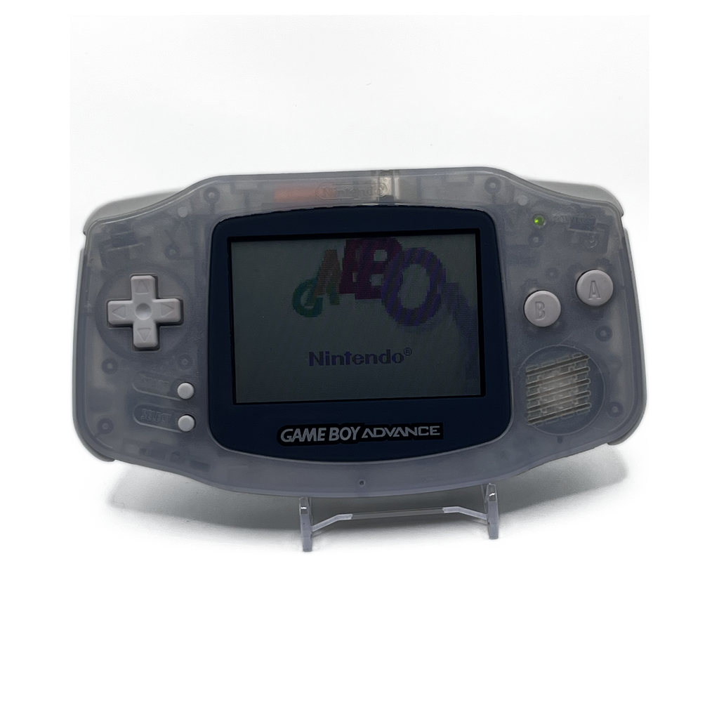 Nintendo Game Boy Advance Glacier — bottom view