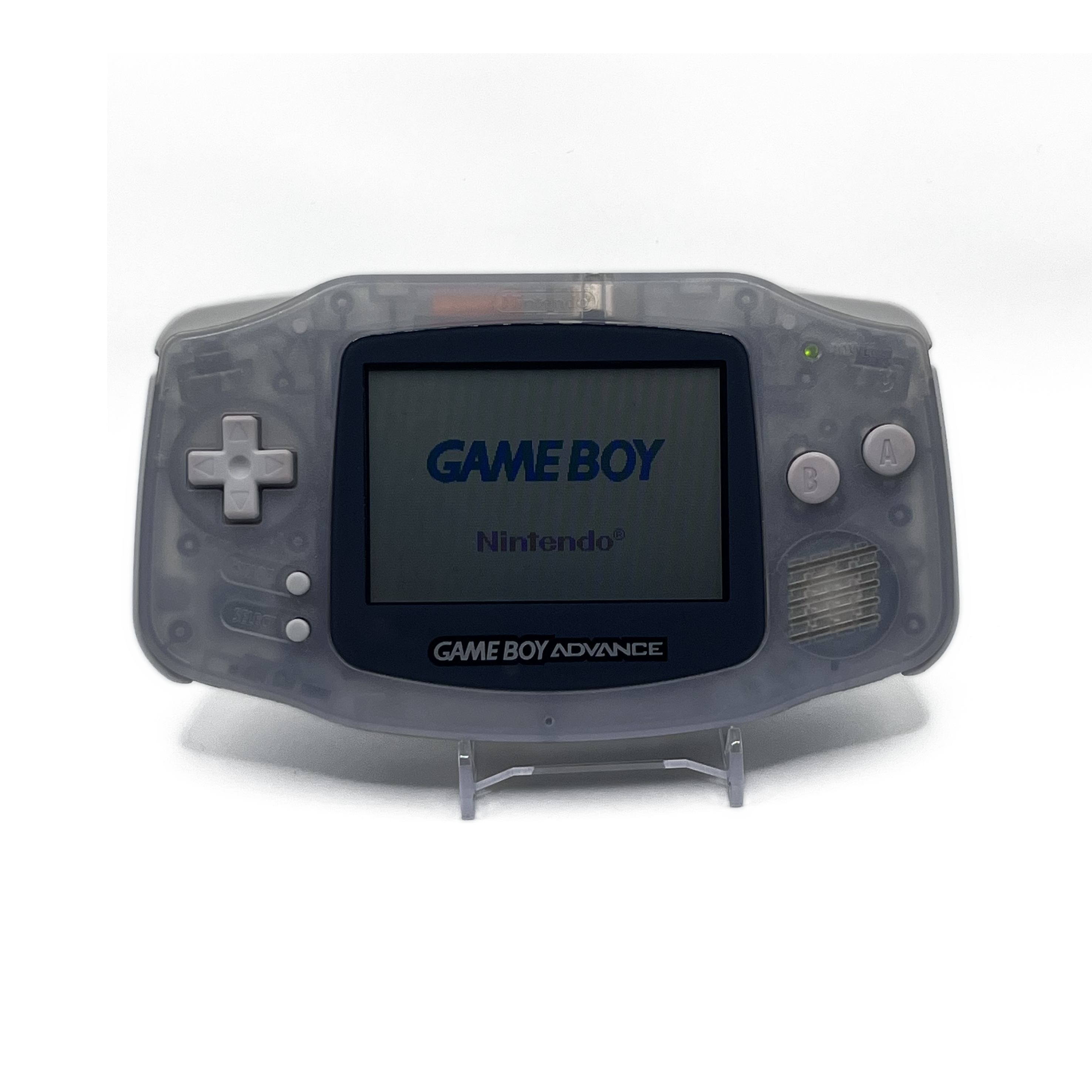 Nintendo Game Boy Advance Glacier — detail view